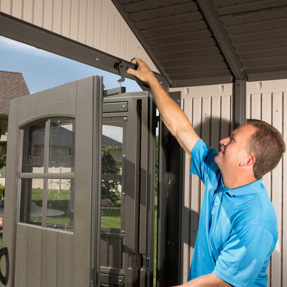 Lifetime Resin Trifold Outdoor Storage Shed