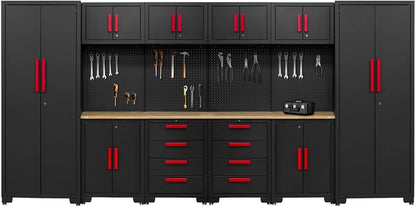 Garage Storage Cabinet System - 2 * 6-Pcs Workshop Set