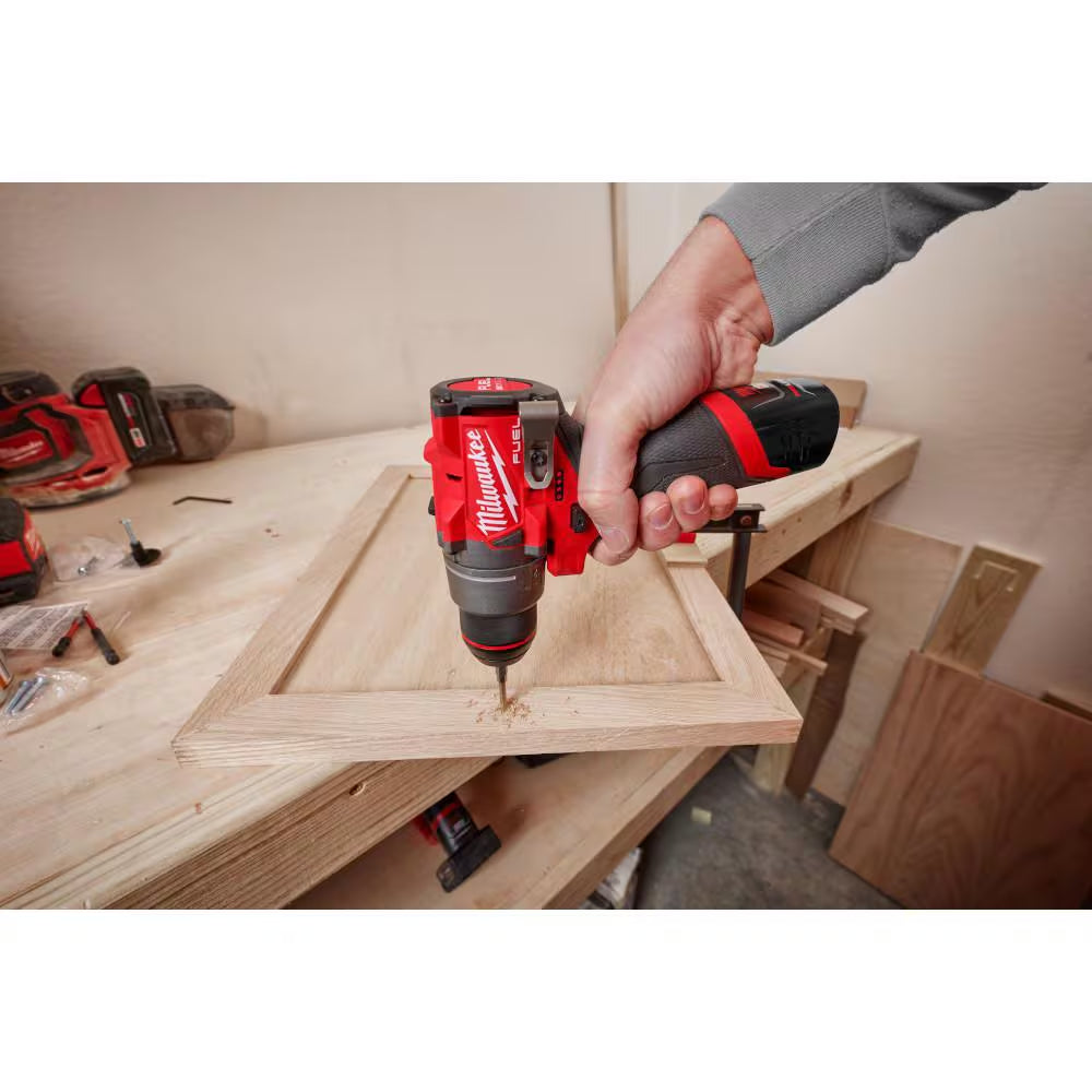M12 FUEL 12-Volt Lithium-Ion Brushless Cordless Hammer Drill & Impact Driver Combo Kit with Recip Saw Kit and Multi-Tool
