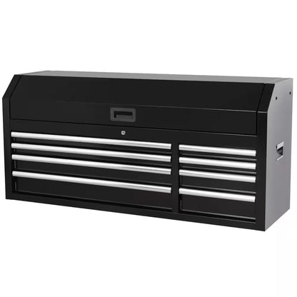 Modular Tool Storage 52 In. W X 16 In. D Standard Duty Black Top Tool Chest