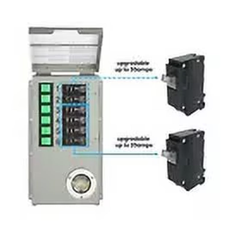 Nature'S Generator Elite Platinum - PE System:Nature'S Generator Elite+1200W Nature'S Generator Power Pod Elite+4Pcs 100W Solar Panel+Power Transfer Kit Elite