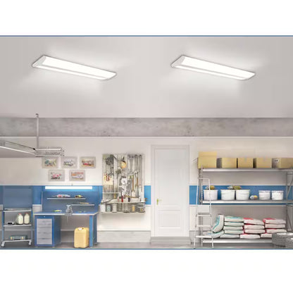4-Pack 4 Ft. 7500 Lumens LED Wraparound Light Fixture 65W 120-277V Bright White 4000K Dimmable Garage Lighting