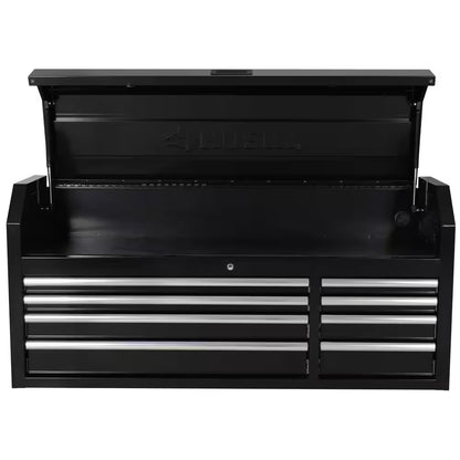 Modular Tool Storage 52 In. W X 16 In. D Standard Duty Black Top Tool Chest