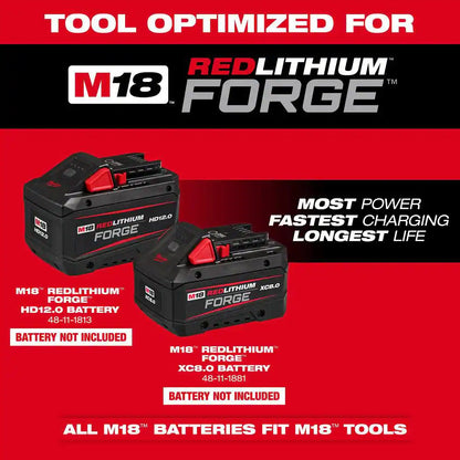 M18 FUEL Brushless Cordless 21 in Dual Battery SP Mower W/ FORGE Starter Kit, Backpack Blower, Chainsaw, Pole Saw
