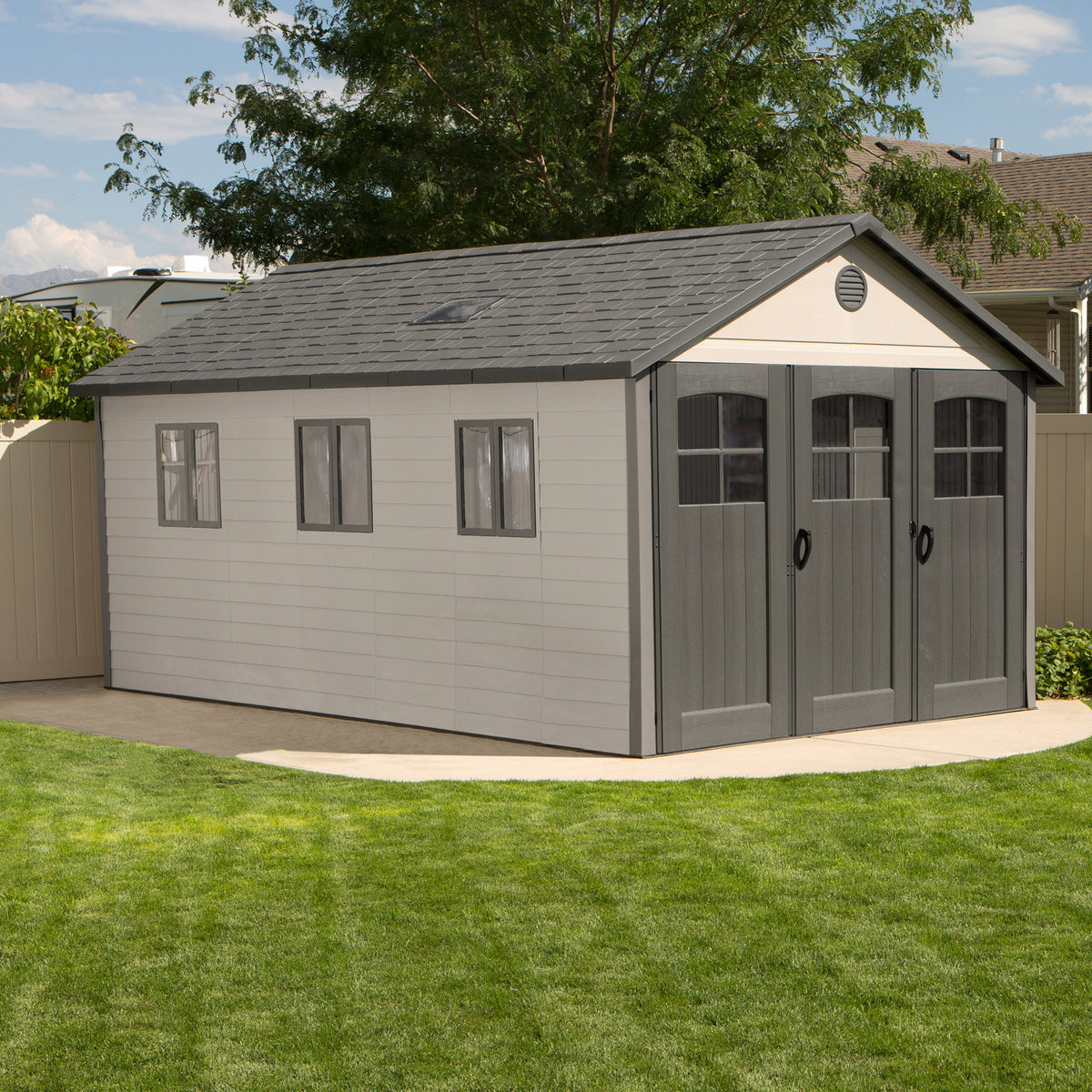 Lifetime Resin Trifold Outdoor Storage Shed