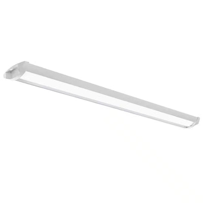 1-Pack 44 In. 3400 Lumens Easy Install LED Wraparound Light Fixture 120V Bright White 4000K Garage Lighting Closet Light