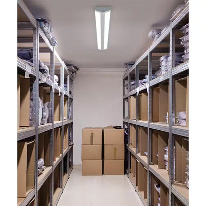 4-Pack 4 Ft. 7500 Lumens LED Wraparound Light Fixture 65W 120-277V Bright White 4000K Dimmable Garage Lighting