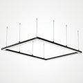 LED Garage Light Fixture Engineered for Workshop Illumination, 39000 Lumen, 46 Inch Rectangle, 19 LED Tubes