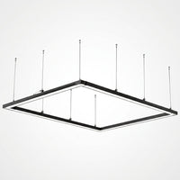 High Bright 39000LM LED Garage Light - 46" Rectangle Fixture for Workshop & Gym — Studio Shot