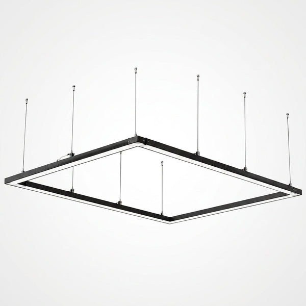 High Bright 39000LM LED Garage Light - 46" Rectangle Fixture for Workshop & Gym — Studio Shot