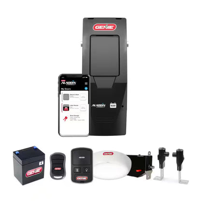 Signature Series Ultra-Quiet Wall Mount Smart Garage Door Opener with Battery Backup, Wi-Fi, Wireless Wall Console