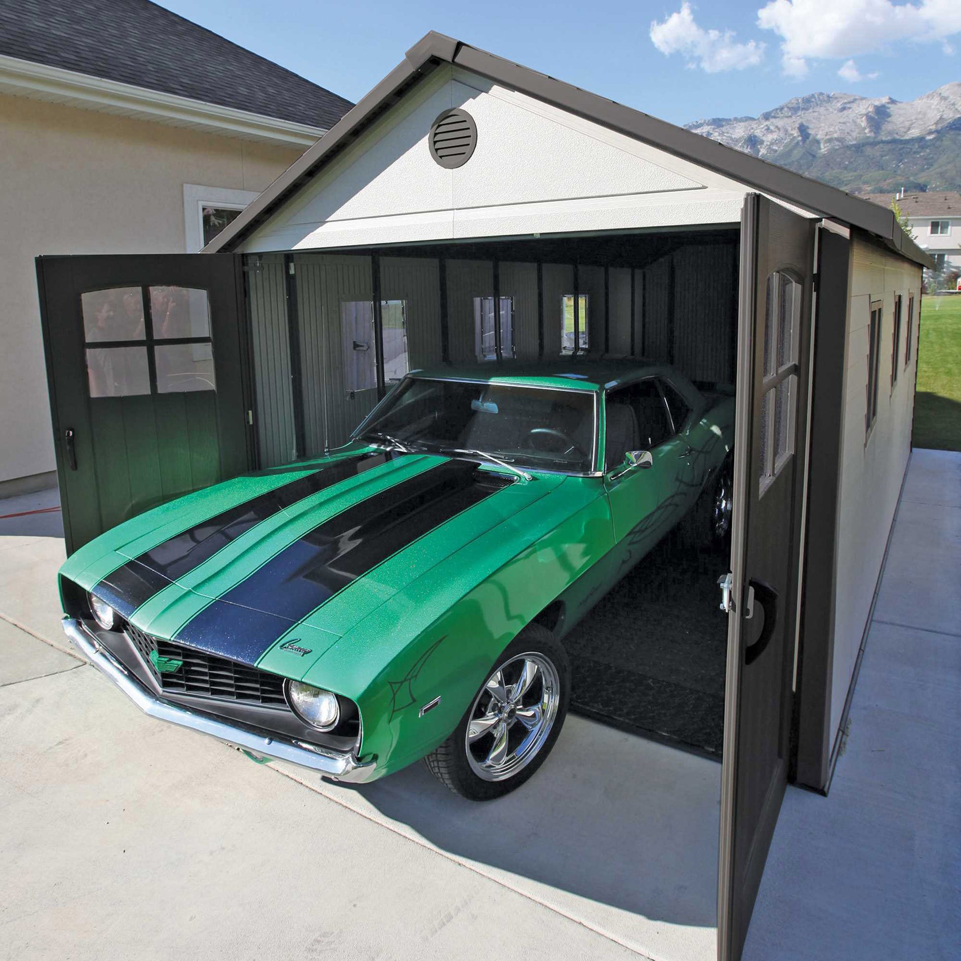 Lifetime Resin Trifold Outdoor Storage Shed