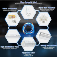 Triangle LED Garage Light - 71 Pack Hexagonal Lights, 710W 78100LM Super Bright Garage Ceiling Lights, Larger Size Honeycomb Light for Warehouse Workshop Gym Basement Car Care Wash Room
