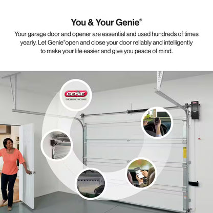 Signature Series Ultra-Quiet Wall Mount Smart Garage Door Opener with Battery Backup, Wi-Fi, Wireless Wall Console