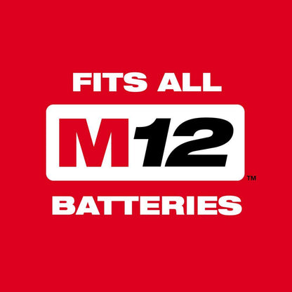 M12 12-Volt Lithium-Ion Cordless Green 125 Ft. Cross Line and 4-Point Laser Level W/ Quick Connect Laser Mount