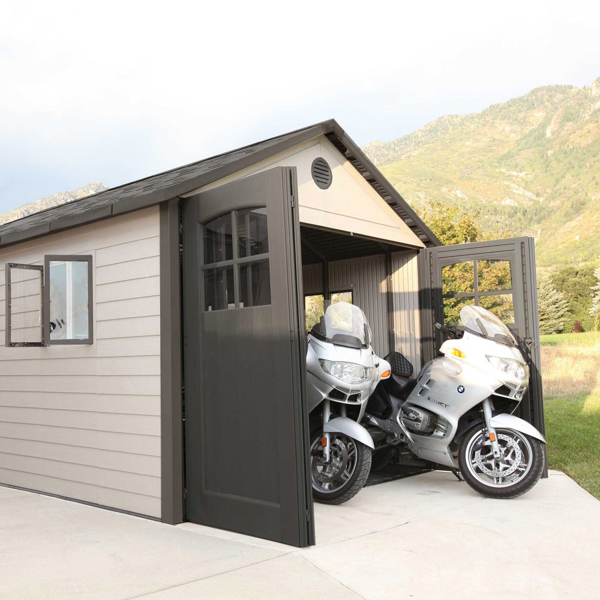 Lifetime Resin Trifold Outdoor Storage Shed