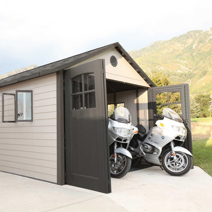 Lifetime Resin Trifold Outdoor Storage Shed
